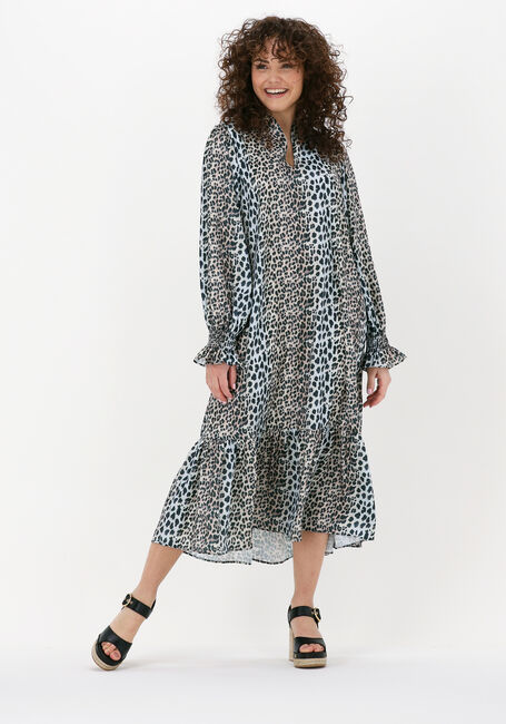 NOTES DU NORD Robe midi CLAIRE DRESS en taupe - large