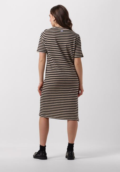 PENN & INK Robe midi DRESS STRIPE en noir - large