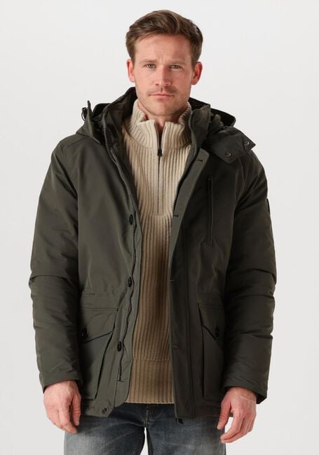 Grijze G-STAR RAW Jassen VODAN PADDED HDD JKT - large