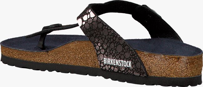 Zwarte BIRKENSTOCK Slippers GIZEH METALLIC STONES - large