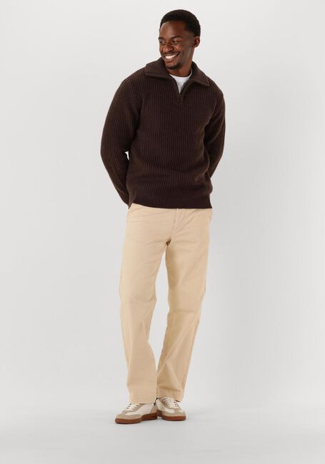 SELECTED MEN SLHLAND LS KNIT HALF ZIP - large