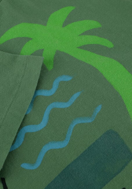 Groene TUMBLE 'N DRY T-shirt NASSAU - large