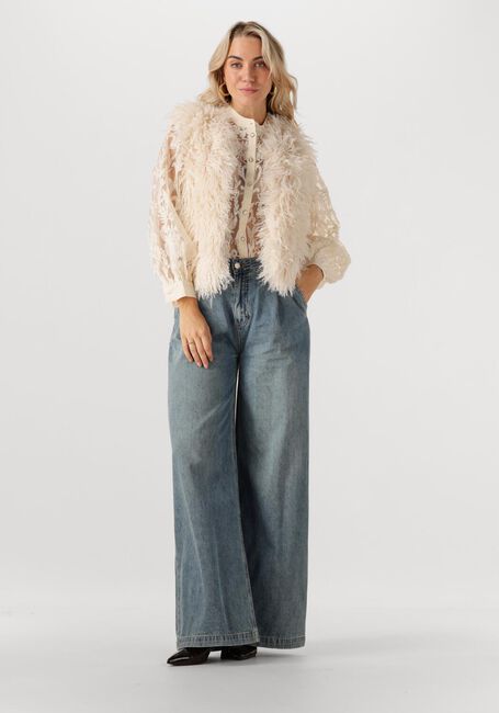 SUMMUM BLOUSE FLOWERLACE Blouses Écru - large