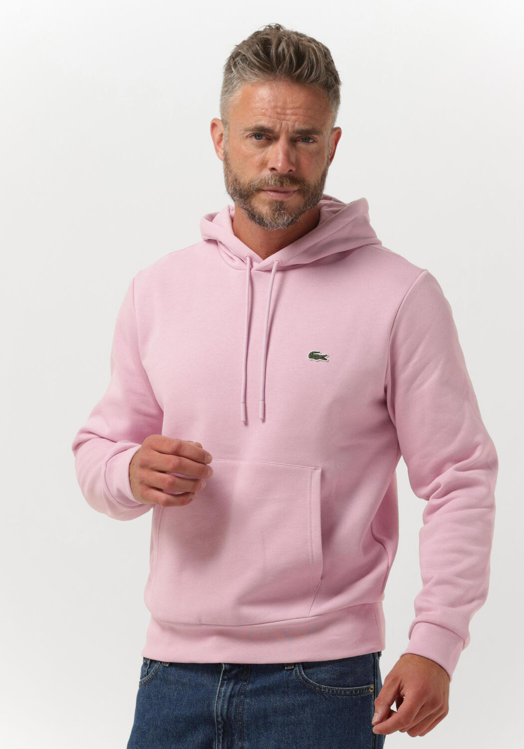 Roze LACOSTE Sweater SH9623 SWEATSHIRT Omoda