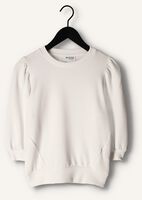 Witte SELECTED WOMEN Top SLFTENNY 3/4 SWEAT TOP Witte SELECTED WOMEN Top SLFTENNY 3/4 SWEAT TOP - medium