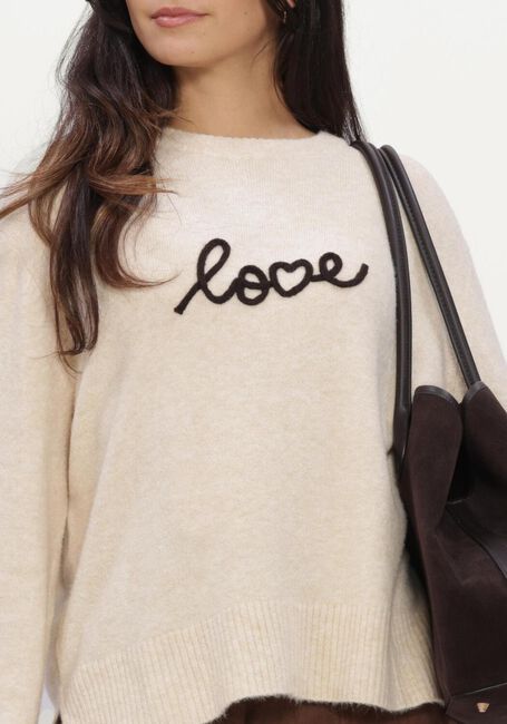 GRACE & MILA Pull PULLOVER en beige - large