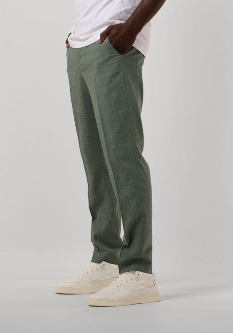Groene SELECTED HOMME Pantalon SLHSLIM-OASIS LINEN TRS NOOS - large