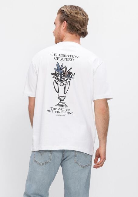 DSTREZZED T-shirt COLLIN ARTWORK TEE en blanc - large