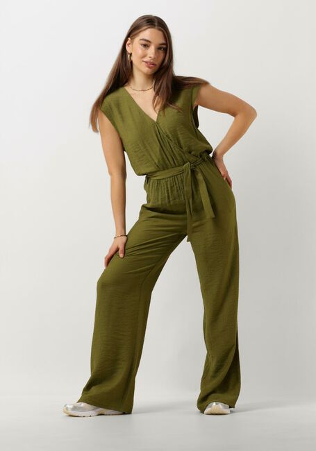 ANOTHER LABEL Combinaison JESS JUMPSUIT S/L en vert - large
