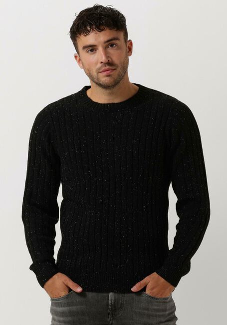 DSTREZZED Pull CREW NECK STRUCTURE NAPS en noir - large