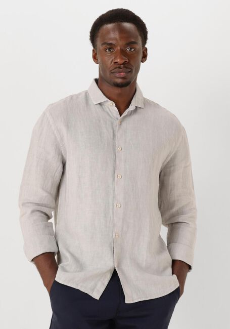 Lichtgrijze THE GOODPEOPLE Casual overhemd SOHO - large