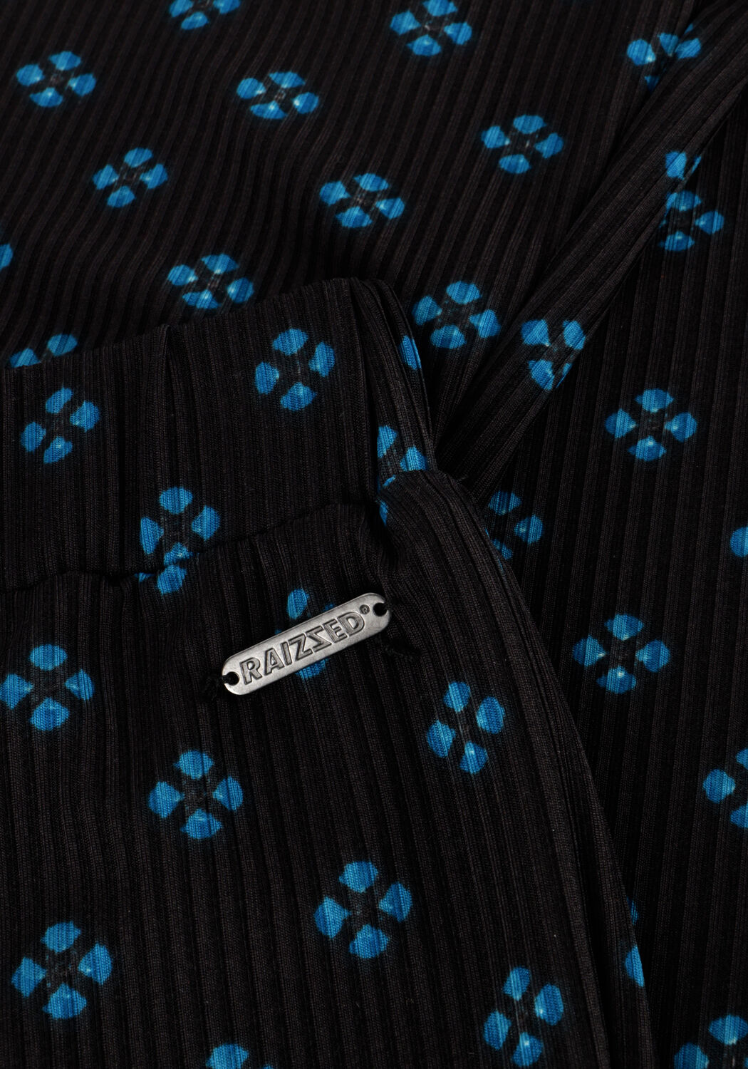 RAIZZED Pantalon &eacute;vas&eacute; RIAN en noir - large