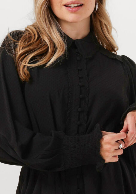 Y.A.S. Mini robe YASTILERA LS SHIRT DRESS en noir - large