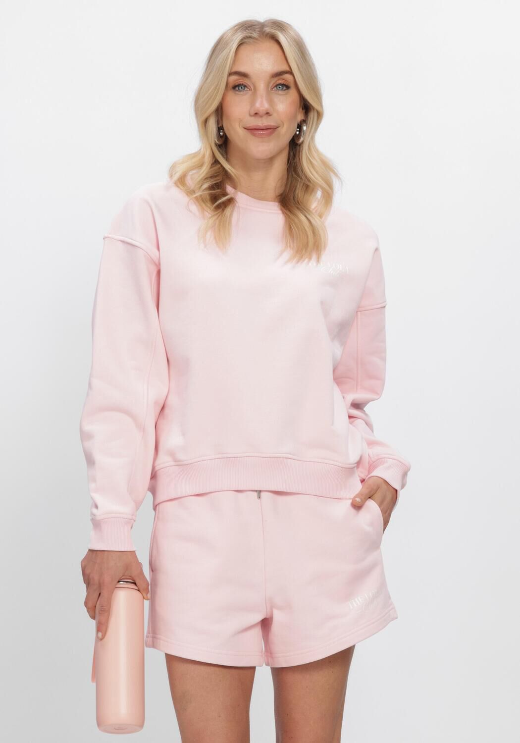 THE LOLA CLUB Chandail RUBY SWEATER Rose clair - large
