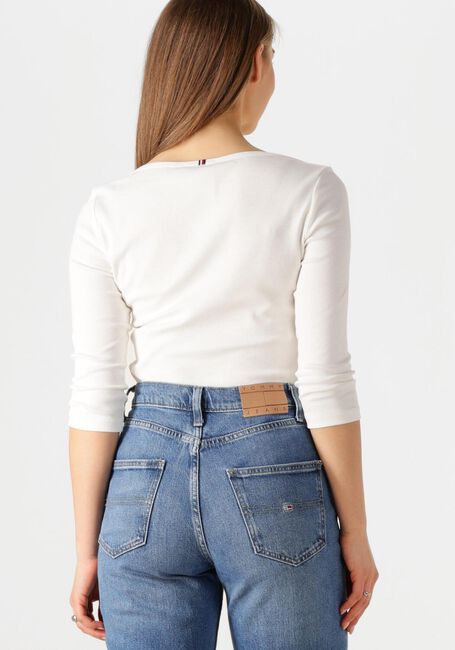 TOMMY HILFIGER NEW CODY SLIM BOAT-NK 3/4SLV Hauts & T-shirts en blanc - large