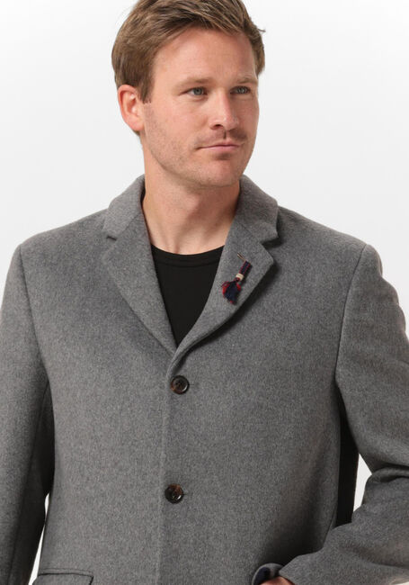 SCOTCH & SODA Manteau CLASSIC WOOL-BLEND OVERCOAT en gris - large