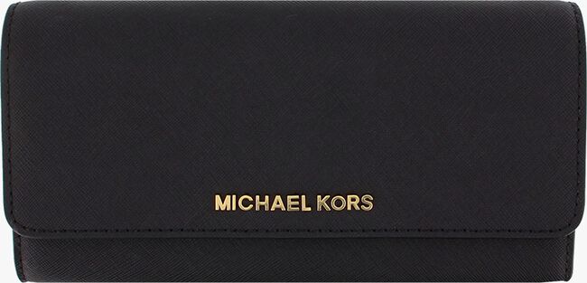 MICHAEL KORS Porte-monnaie WALLET ON A CHAIN en noir - large