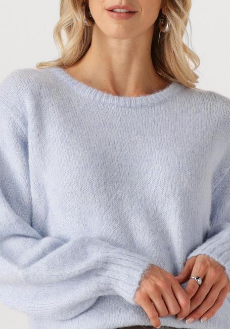 YDENCE Pull KNITTED SWEATER FLO Bleu clair - large