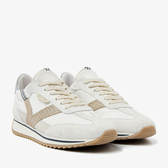 VIA VAI Baskets basses MIKKI RUBY en blanc - large