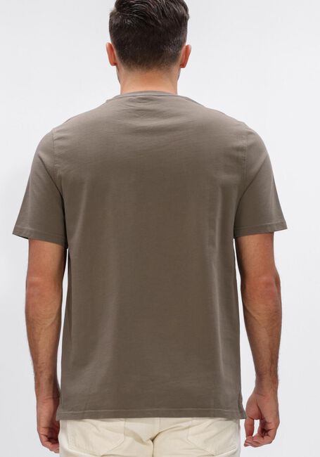 LYLE & SCOTT T-shirt SCRIPT T-SHIRT en taupe - large