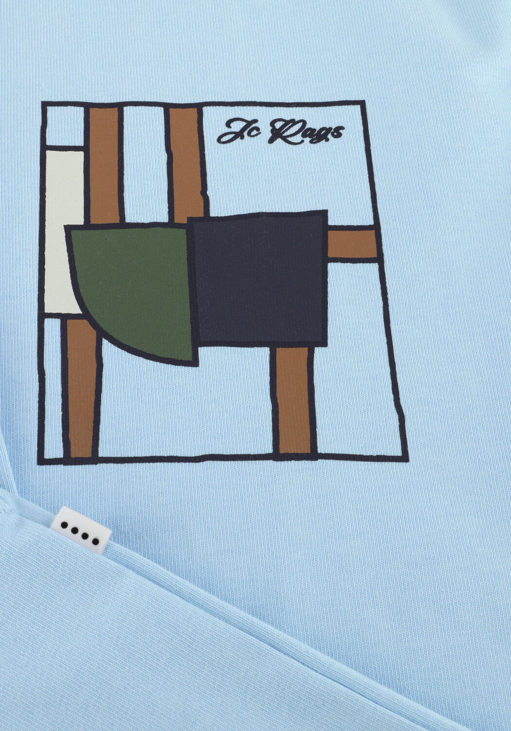 Lichtblauwe JC RAGS T-shirt T-SHIRT SS DINO - large