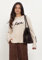 Beige GRACE & MILA Trui PULLOVER