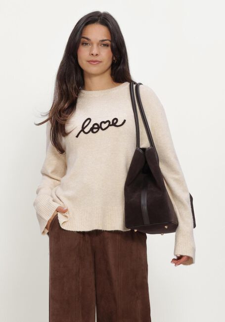 GRACE & MILA Pull PULLOVER en beige - large