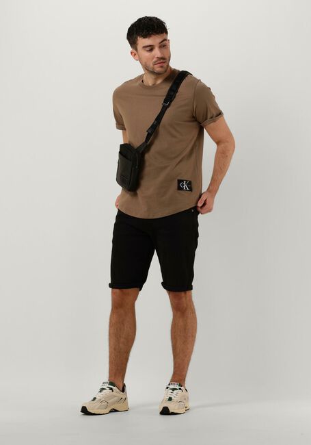 DIESEL SLIM-SHORT Jeans en noir - large