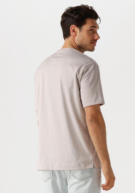 DESOTO LUXURY T-shirt LUXURY TWO PLY T-SHIRT 1/2 en beige - large