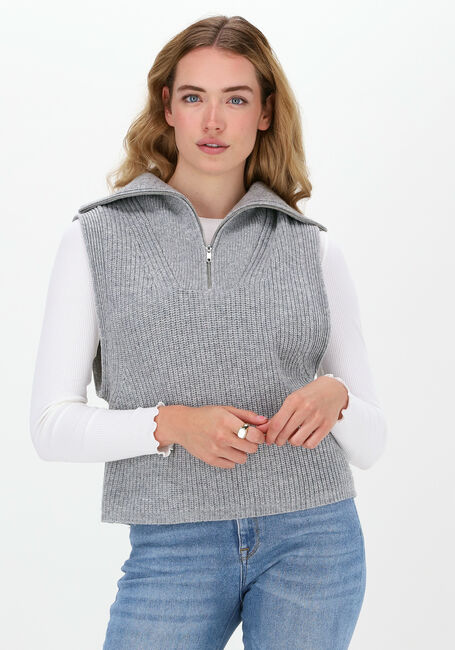 SELECTED WOMEN Spencer SLFKALLY KNIT VEST W Gris clair - large
