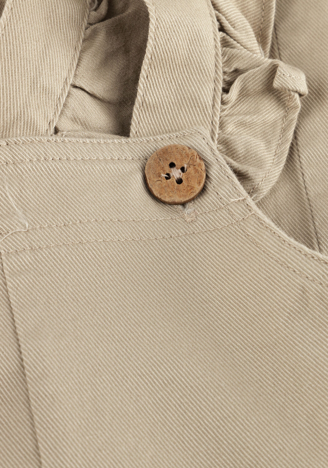 Beige LIL' ATELIER Broeken/jumpsuits NBFDOREEN LOOSE TWI OVERALL 9977 DH LIL - large