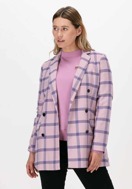 SCOTCH & SODA Blazer HOUNDSTOOTH CHECKED CLASSIC DO Lilas - large