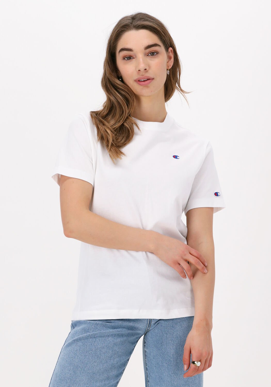 Champion t shirt blanc cheap