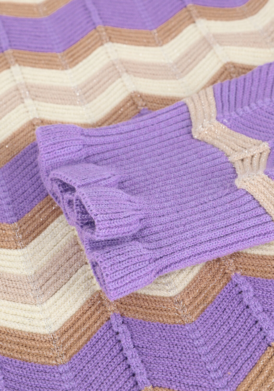 Lila NEO NOIR Trui NELLE CHEVRON KNIT - large