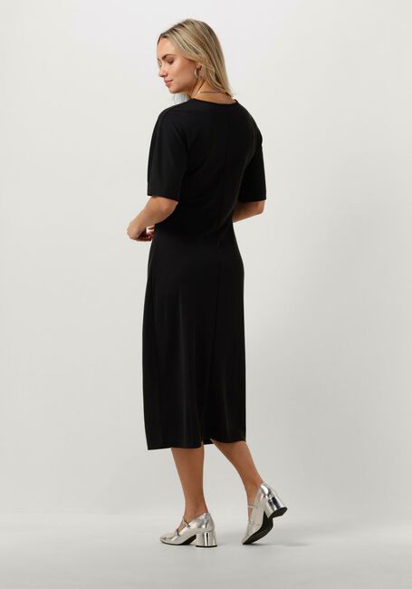 Zwarte MSCH COPENHAGEN Midi jurk MSCHJUNIPER LYNETTE 2/4 DRESS - large
