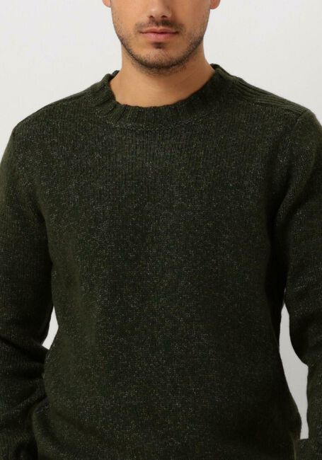 DSTREZZED Pull PER CREW NECK Vert foncé - large