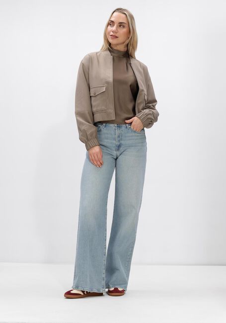 Taupe DANTE6 Jack SAMIE MELANGE JACKET - large