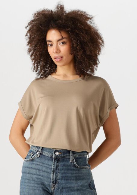 Beige KNIT-TED T-shirt EMMA - large