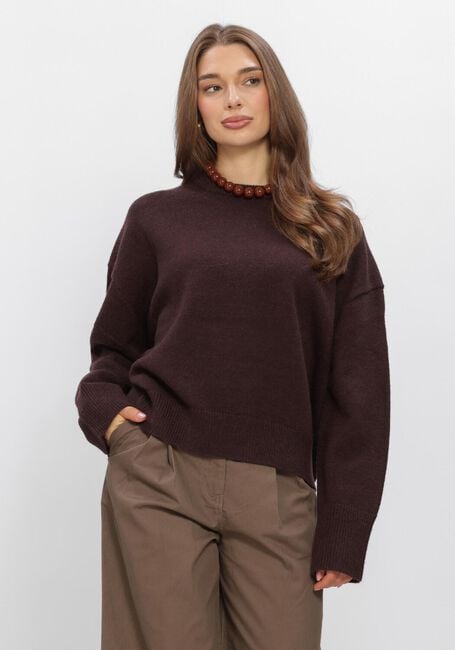 BOII STUDIOS Pull OLOL Bordeaux - large