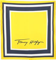TOMMY HILFIGER SIGNATURE SILK FOULARD Foulard en jaune - medium