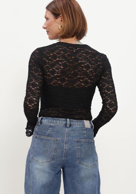 NOTRE-V Haut NV-HILLECHIEN LACE TOP en noir - large