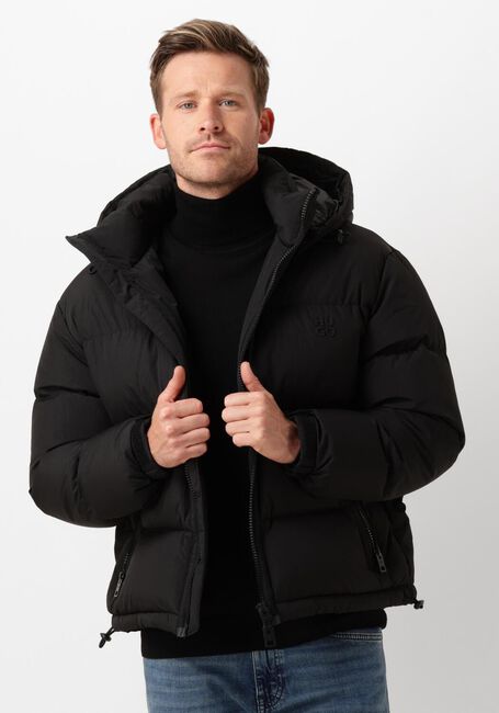 Zwarte HUGO Gewatteerde jas BIRONTO2441 - large