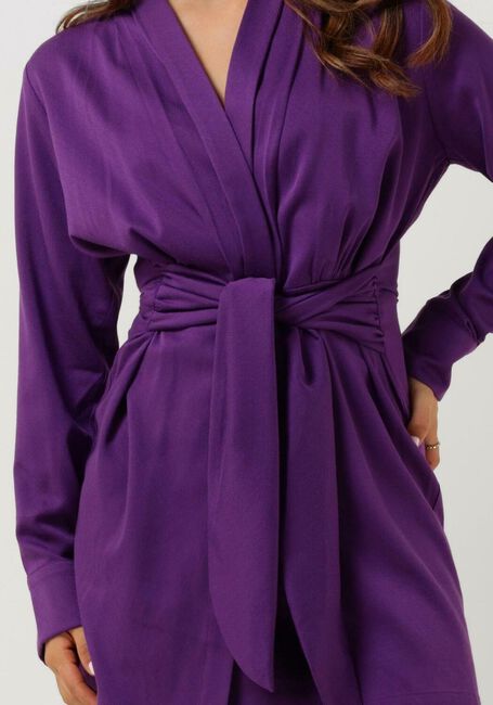 Paarse CHPTR-S Mini jurk AMORE DRESS - large