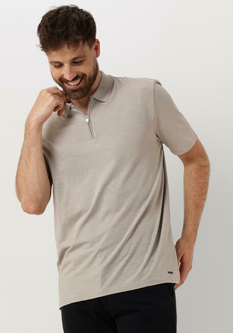 HUGO Polo DEKOK233 Gris clair - large