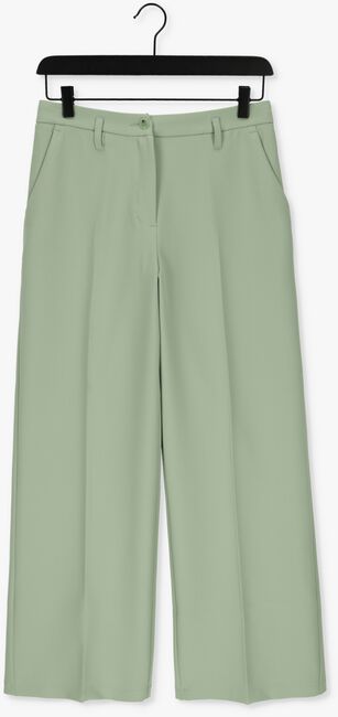 SUMMUM Pantalon large TROUSERS WIDE LEGS FOAM UNI en vert - large
