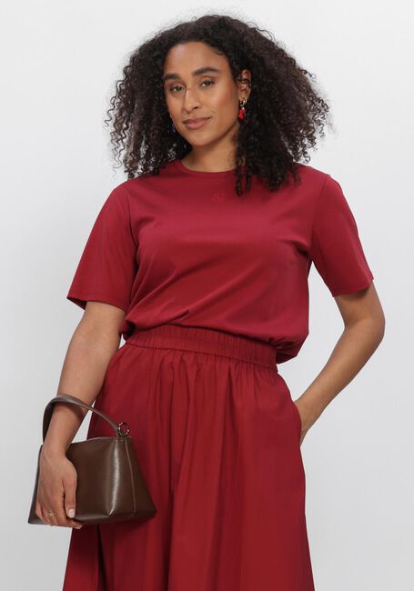 MSCH COPENHAGEN T-shirt MSCHMELEA ICON TEE Bordeaux - large