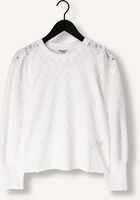 Witte OBJECT Trui OBJLAILA L/S RE TOP NOOS Witte OBJECT Trui OBJLAILA L/S RE TOP NOOS - medium
