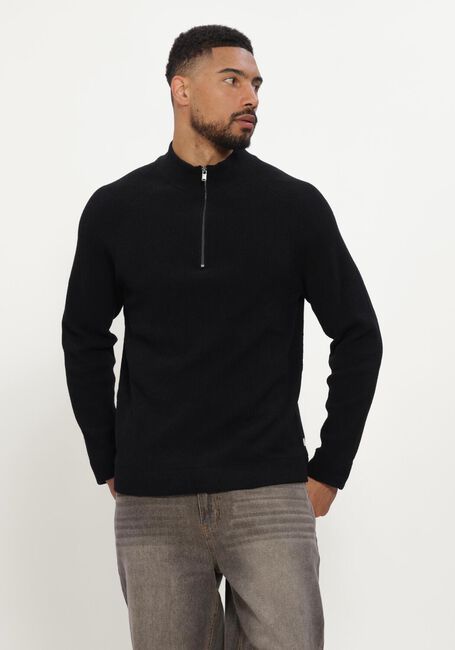 JC RAGS Pull PULLOVER HALF ZIP EMILE en noir - large