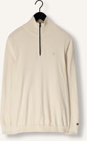 CAST IRON Pull HALF ZIP COLLAR COTTON STRETCH en beige CAST IRON Pull HALF ZIP COLLAR COTTON STRETCH en beige - medium