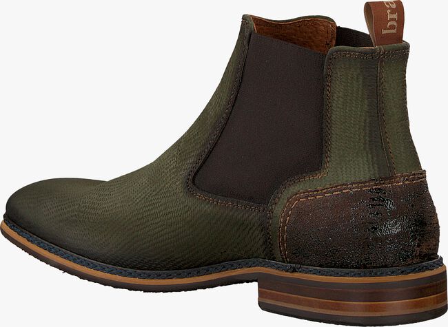 Groene BRAEND Chelsea boots 24601 - large